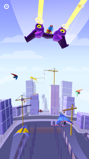 Swing Loops: Grapple Hook Race - Gameplay image of android game