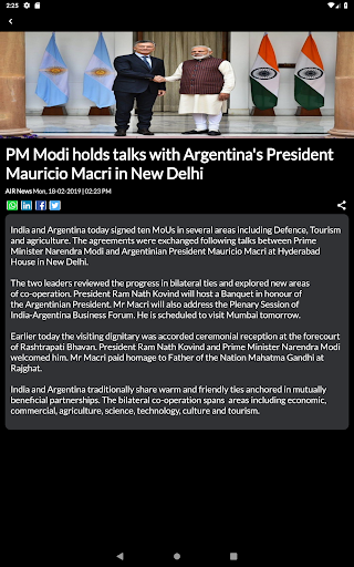 NewsOnAir - عکس برنامه موبایلی اندروید