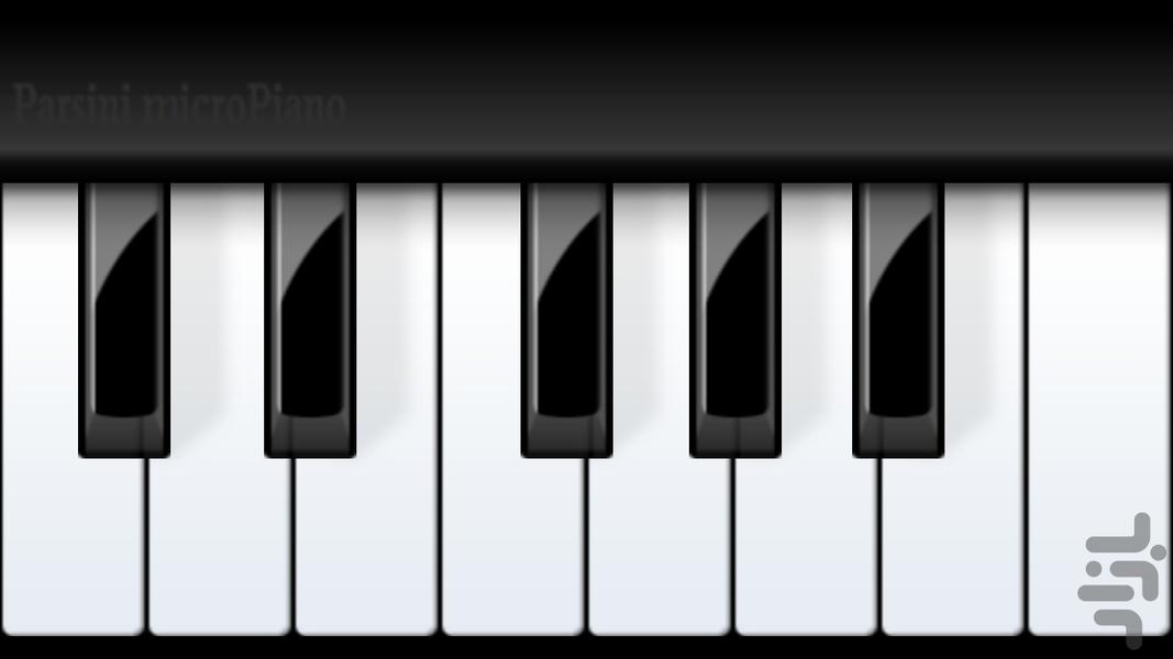 میکرو پیانو - Gameplay image of android game