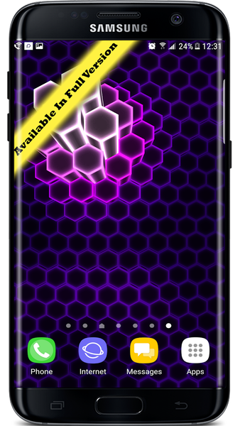 Cells Wave Particles 3D Live Wallpaper - Image screenshot of android app