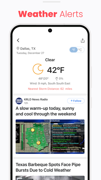 NewsBreak: Local News & Alerts - عکس برنامه موبایلی اندروید