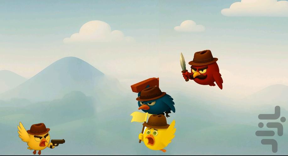 پرندگان شرور - Gameplay image of android game