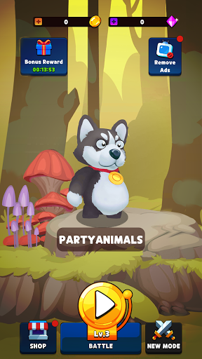 Party Animals: The Cute Brawl - Image screenshot of android app