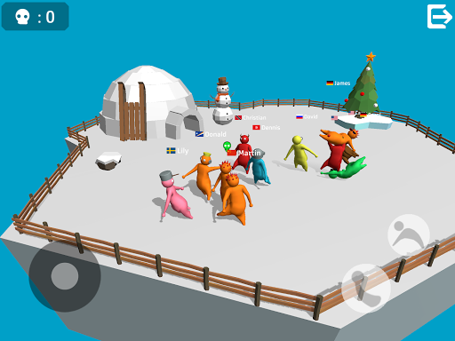 Noodleman.io:Fight Party Games - عکس بازی موبایلی اندروید