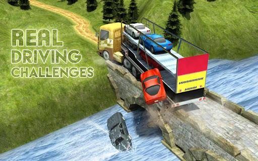 Big Euro Truck Parking Legend - Gameplay image of android game