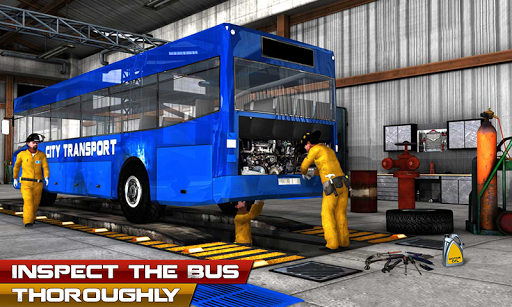 Bus Mechanic Auto Repair - Gameplay image of android game