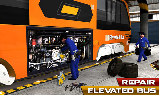 Bus Mechanic Auto Repair - Gameplay image of android game
