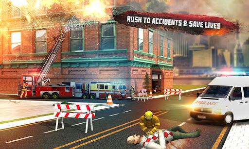 Firefighter: Fire Truck Games - عکس بازی موبایلی اندروید