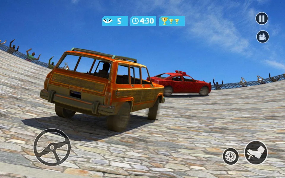 Well Of Death Demolition Derby - عکس بازی موبایلی اندروید