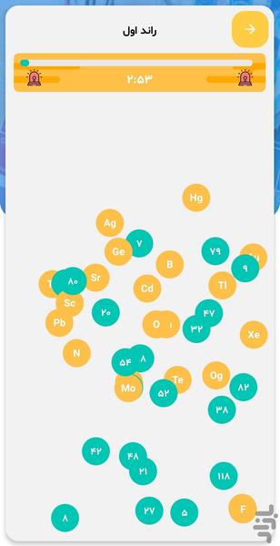 Periodic table - Image screenshot of android app