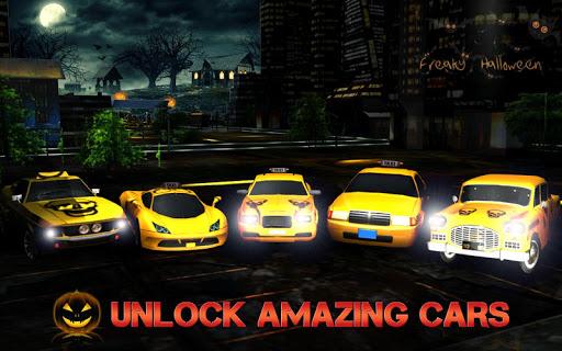 Halloween Night Taxi Driver 3D Car Driving Games - عکس بازی موبایلی اندروید