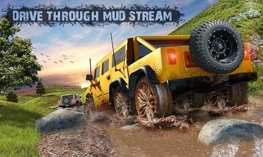 8x8 Offroad Mud Truck Simulator 2020: Spin Wheels - Gameplay image of android game