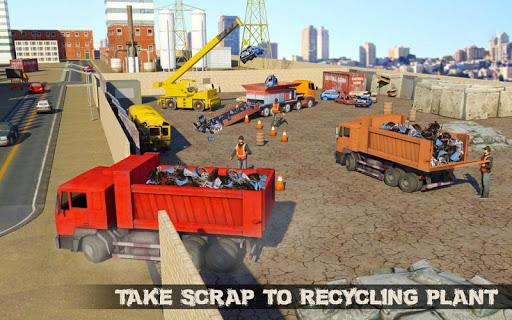 Crusher Crane Excavator Sim - عکس بازی موبایلی اندروید