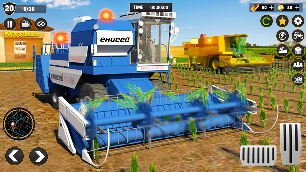 Real Tractor Driver Simulator - عکس برنامه موبایلی اندروید