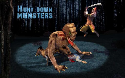 Werewolf Monster Hunter ۳D: Bigfoot Hunting Games - عکس بازی موبایلی اندروید