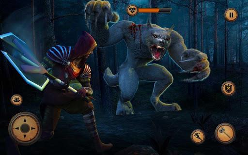 Werewolf Monster Hunter 3D: Bigfoot Hunting Games - Gameplay image of android game