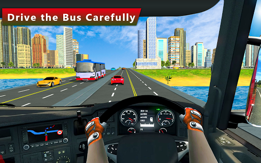 Passenger Bus Simulator City Coach - Gameplay image of android game