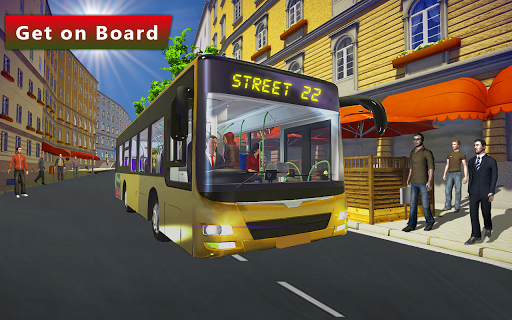 Passenger Bus Simulator City Coach - Gameplay image of android game