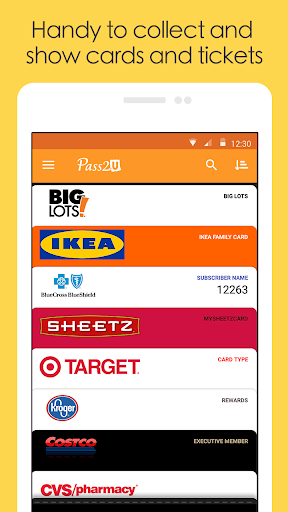 Pass۲U Wallet - Add store card - عکس برنامه موبایلی اندروید