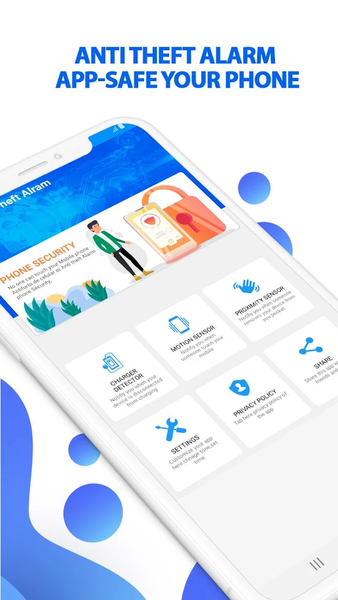 Anti-theft Alarm for Android - عکس برنامه موبایلی اندروید