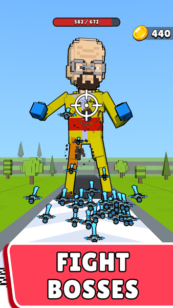 Craft Sword 3D: Monster Hunt - Gameplay image of android game