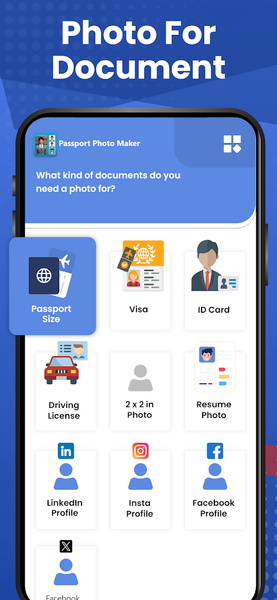 Passport Photo and ID Maker - عکس برنامه موبایلی اندروید