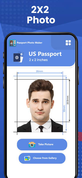 Passport Photo and ID Maker - عکس برنامه موبایلی اندروید