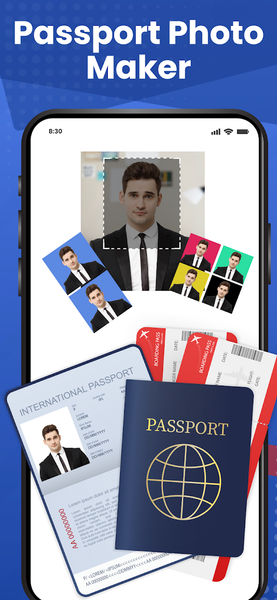 Passport Photo and ID Maker - عکس برنامه موبایلی اندروید