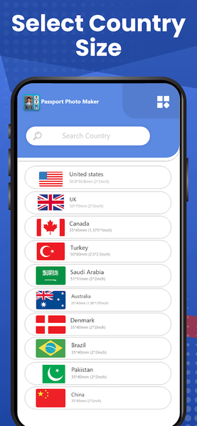Passport Photo and ID Maker - عکس برنامه موبایلی اندروید