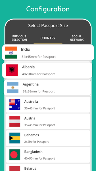 Passport Size Photo Creator - Image screenshot of android app