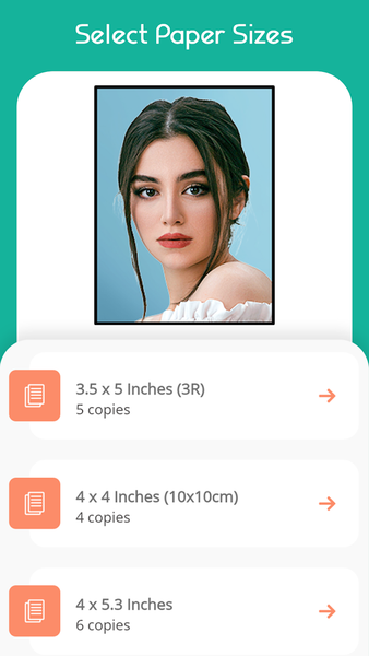 Passport Size Photo Creator - عکس برنامه موبایلی اندروید