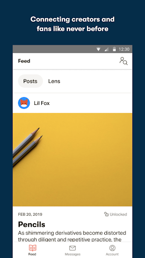 Patreon - Image screenshot of android app