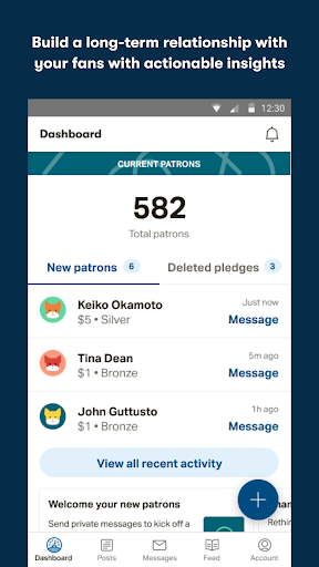 Patreon - Image screenshot of android app
