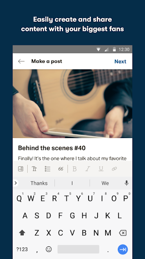 Patreon - عکس برنامه موبایلی اندروید