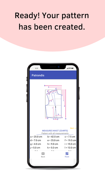 Patrondis - Pattern Making - عکس برنامه موبایلی اندروید