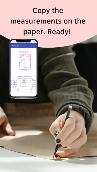 Patrondis - Pattern Making - عکس برنامه موبایلی اندروید
