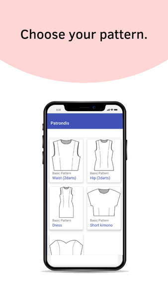 Patrondis - Pattern Making - عکس برنامه موبایلی اندروید