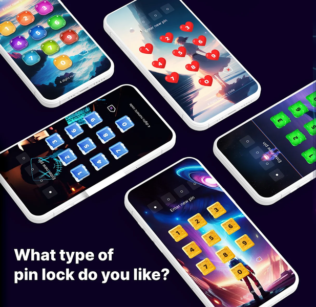 Pattern Lock Screen & Pincode - عکس برنامه موبایلی اندروید