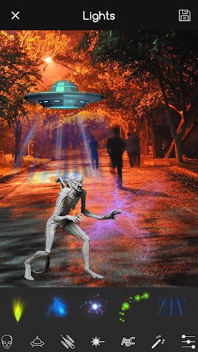 Alien UFO Photo Editor - عکس برنامه موبایلی اندروید