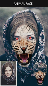 Animal Face Maker App - Image screenshot of android app