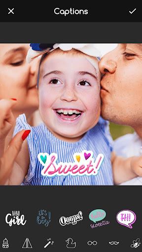 Baby Funny Face Camera - Image screenshot of android app