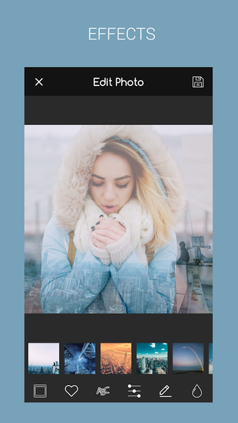 Blend Photo Mixer & Overlay - Image screenshot of android app