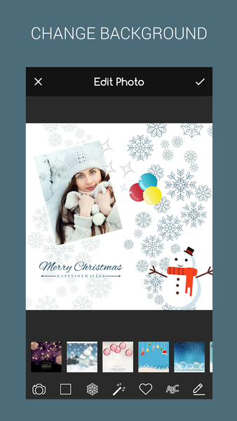 Christmas Deco: Photo Collage - عکس برنامه موبایلی اندروید