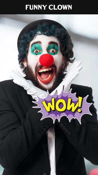 Funny Clown Photo Editor - Image screenshot of android app
