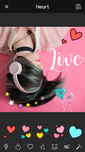 Kawaii Photo Editor: Deco Cute - عکس برنامه موبایلی اندروید