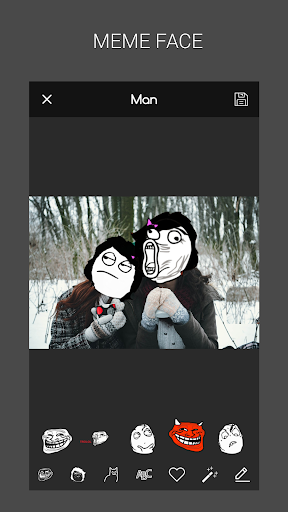 Meme Faces: Rage Comics Maker - عکس برنامه موبایلی اندروید
