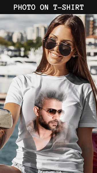 Photo on T Shirt: Design Maker - عکس برنامه موبایلی اندروید