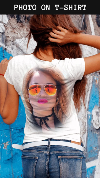 Photo on T Shirt: Design Maker - عکس برنامه موبایلی اندروید