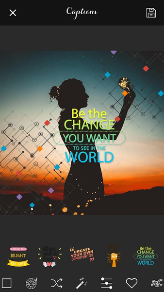 Picture Shape Photo Editor - عکس برنامه موبایلی اندروید