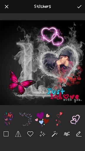 Smoke Effect Photo Frames - عکس برنامه موبایلی اندروید